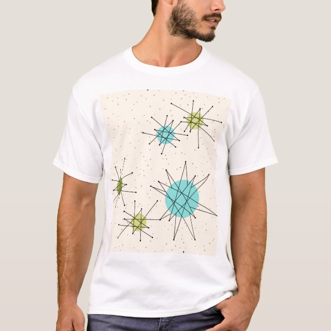 T-shirt atomique iconique de Starbursts (Devant)