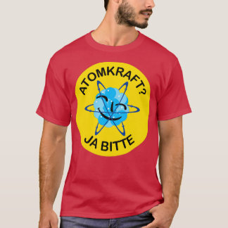 T-shirt Atomkraft ja bitte