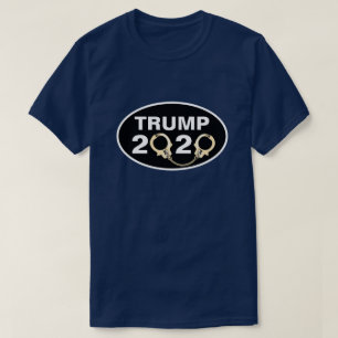 T-shirt Atout 2020 avec des menottes