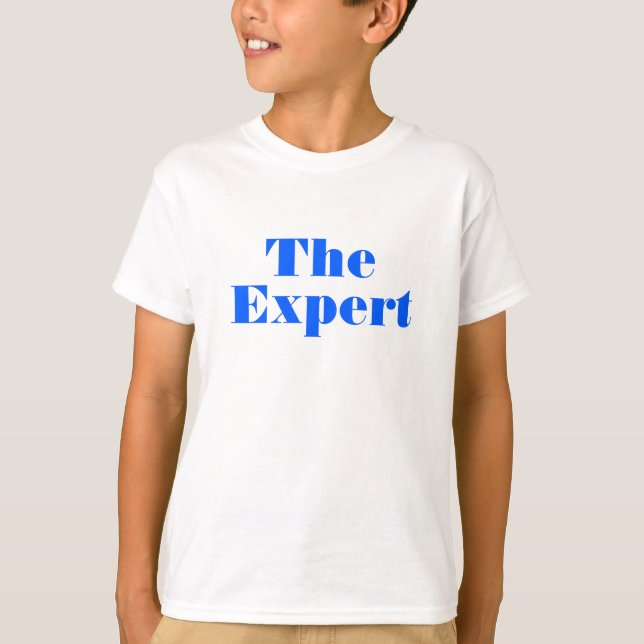 T-shirt Atout de Barron "" la chemise experte (Devant)