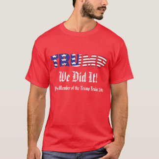 T-shirt Atout nous l'avons fait foncé
