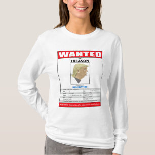 T-shirt Atout Recherché drôle pour la trahison