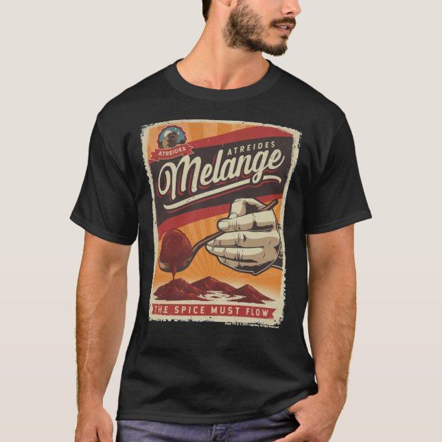 T-shirt Atreides Melange L'Épice Doit Flâner T-Shi Classiq (Devant)