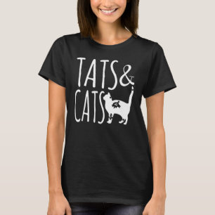 T-shirt Ats et chats design cool
