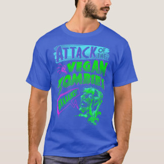T-shirt Attack Ofhe Vegan Zombies Vegetarian Halloween gir