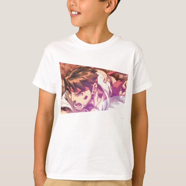 T-shirt Attaque à grande échelle de Ryu (Devant)