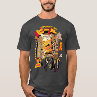 T-shirt Attaque à la bière ivre