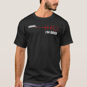 T-shirt Attaque cardiaque Survivor Recovery Get Well Cardi