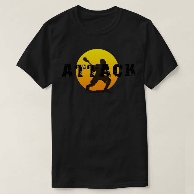 T-shirt Attaque de crosse (Design devant)