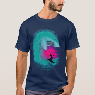 T-shirt Attaque de requins