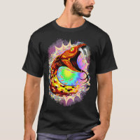 Attaque de serpent Psychedelic Surreal Art