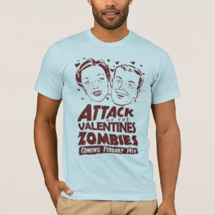 T-shirt Attaque des zombis de Valentines