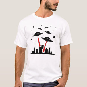 T-shirt Attaque d'UFOs