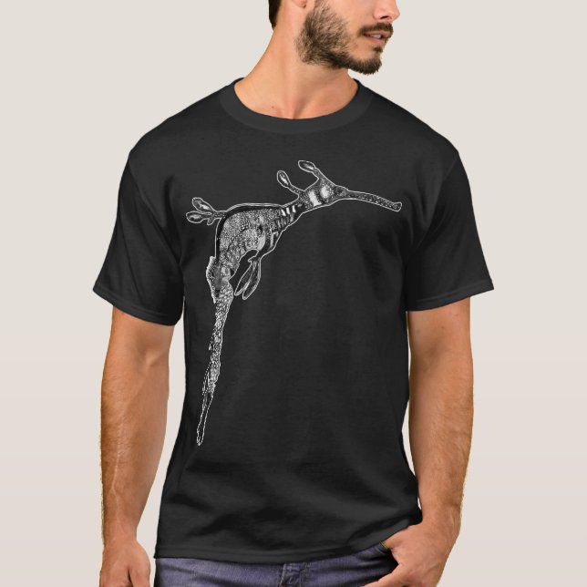 T-shirt Attaque Le Dragon De Mer, Un Dragon (Devant)