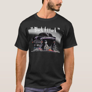 T-shirt "Attaque noire "