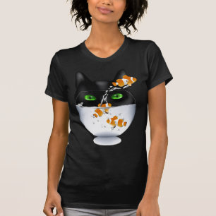 T-shirt Attaque Snack Cat