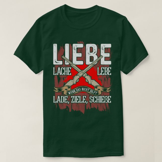 T-shirt Attaques de chasse de charge (Design devant)