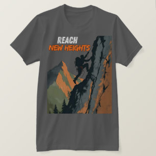 T-shirt Atteindre de Nouveaux Sommets – Hommage à la Journ