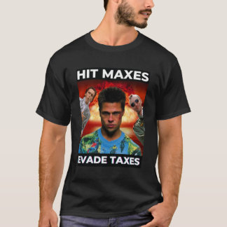 T-shirt Atteindre les impôts évitent les impôts