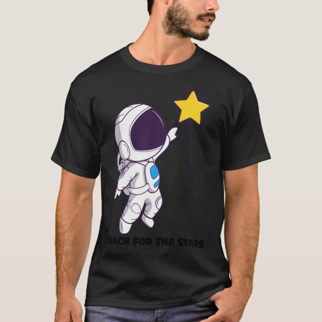 T-shirt Atteindre Pour Les Étoiles (Devant)