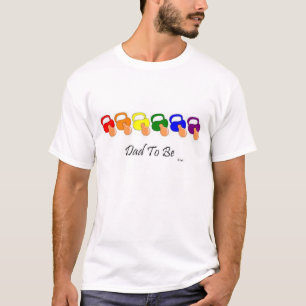 T-shirt Attendre le papa
