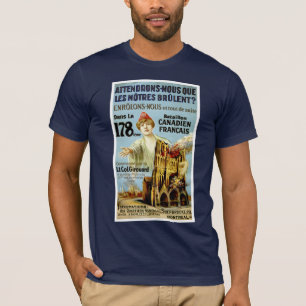 T-shirt Attendrons-Nous Que Les Notre Brulent