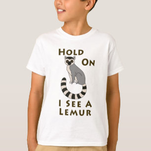 T-shirt Attends... Je vois un Lemur