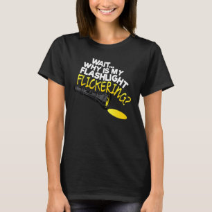T-shirt Attends Pourquoi Ma Lampe De Flickr Phasmophobie