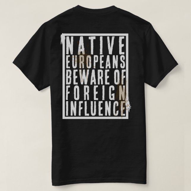 T-SHIRT ATTENTION (Design dos)