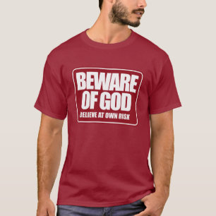 T-shirt Attention à Dieu