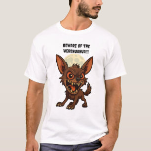 T-shirt Attention au Werehuahua !
