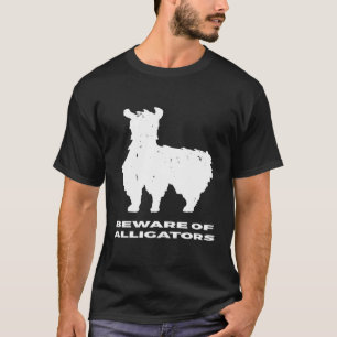 T-shirt Attention aux alligators Llama