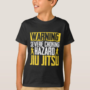 T-shirt Attention Je peux Jiu Jitsu Combattant Judo Art ma