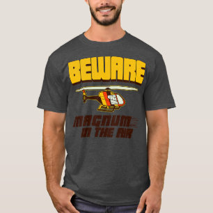 T-SHIRT ATTENTION MAGNUM DANS L'AIR