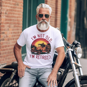 T-shirt Attitude à la retraite intemporelle Tee