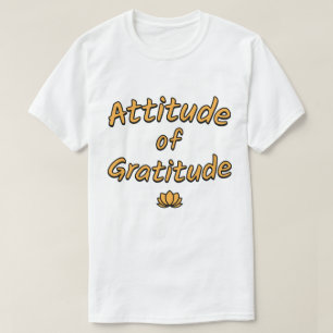 T-shirt Attitude de gratitude