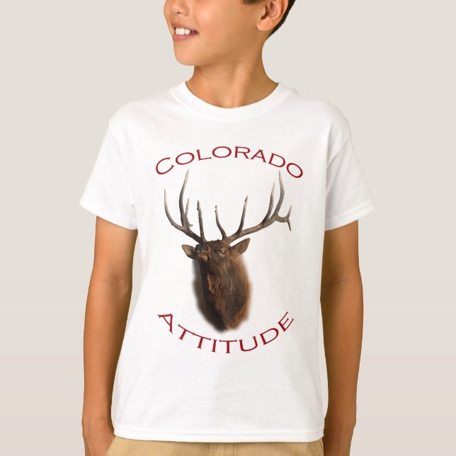 T-shirt Attitude du Colorado (Devant)