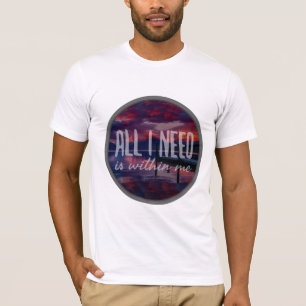 T-shirt attitude positive mots d'inspiration