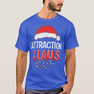 T-shirt Attraction Santa Claus Costume correspondant Noël 