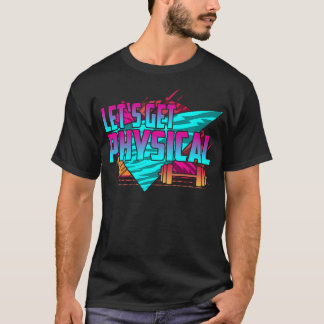 T-shirt Attractions Physiques - Fitness Fitness 80'S