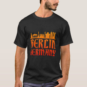 T-shirt Attractions touristiques Bâtir Ville Ville Europe
