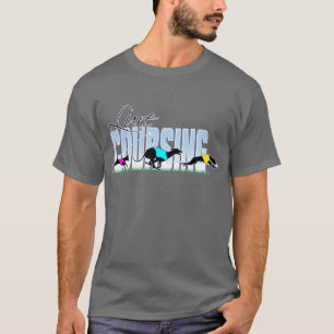 T-shirt Attrait chassant des chiens