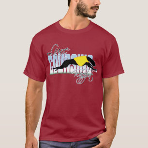 T-shirt Attrait chassant le whippet