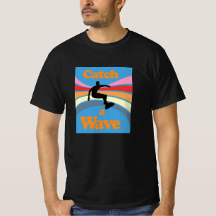 T-shirt Attraper une vague