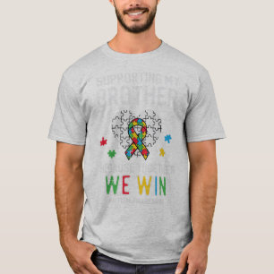 T-shirt Attrapez ce mignon soutien à mon frère ensemble No