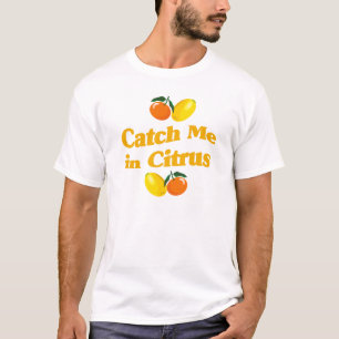 T-shirt Attrapez-moi dans Citrus - Citron design