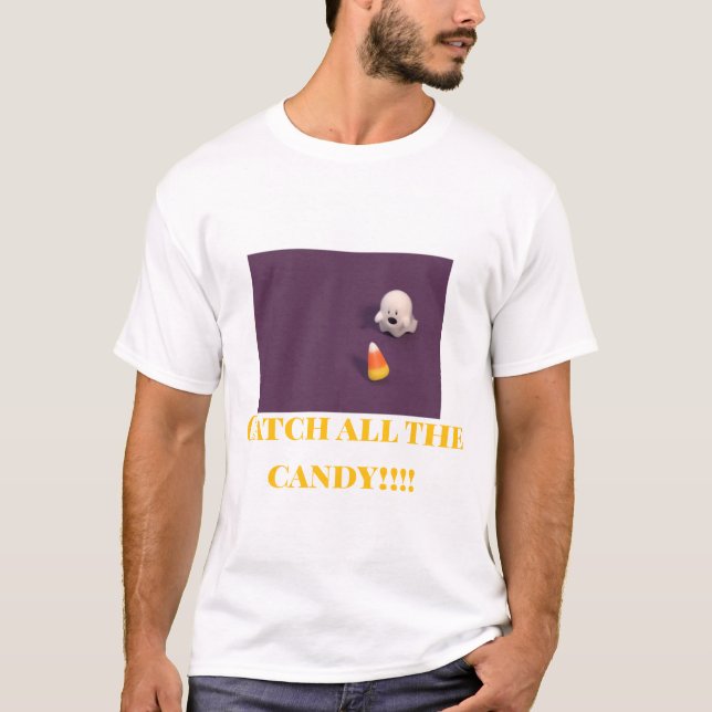 T-shirt Attrapez tous les bonbons (Devant)