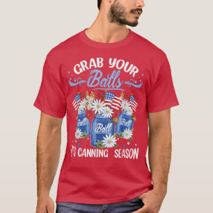 T-shirt Attrapez vos boules C'est la saison des cannes 4 j
