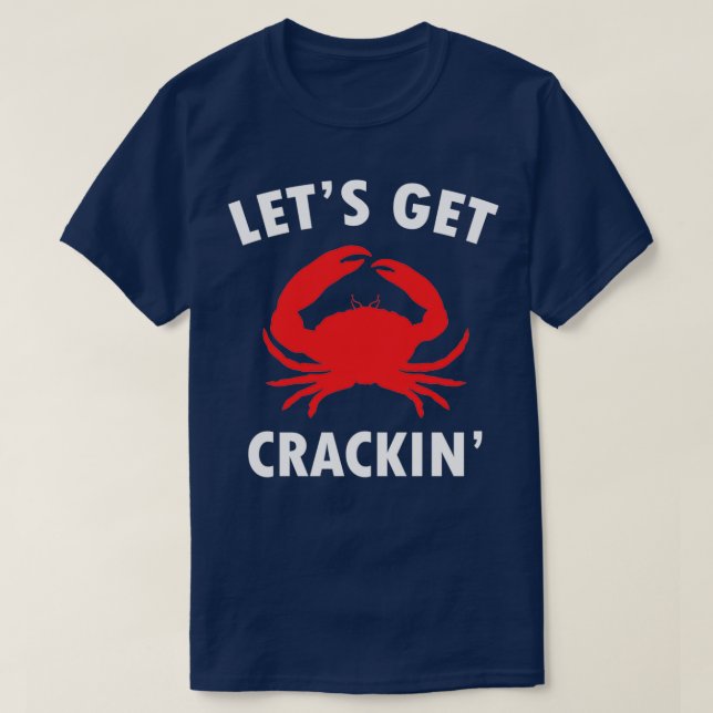 T-shirt attrapons les crabes (Design devant)