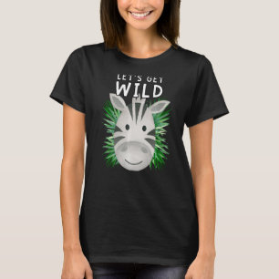 T-shirt Attrapons Wild Zoo Animaux Safari Party au zoo